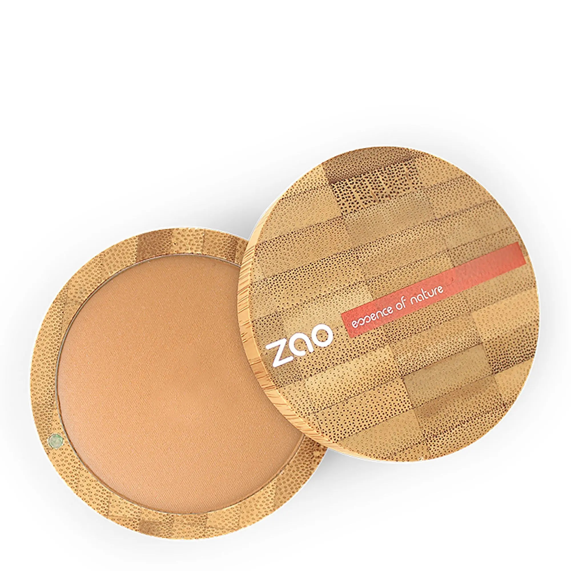 Zao Makeup - Terre cuite minérale Bio, vegan et rechargeable- Blush / Poudre Bronzante