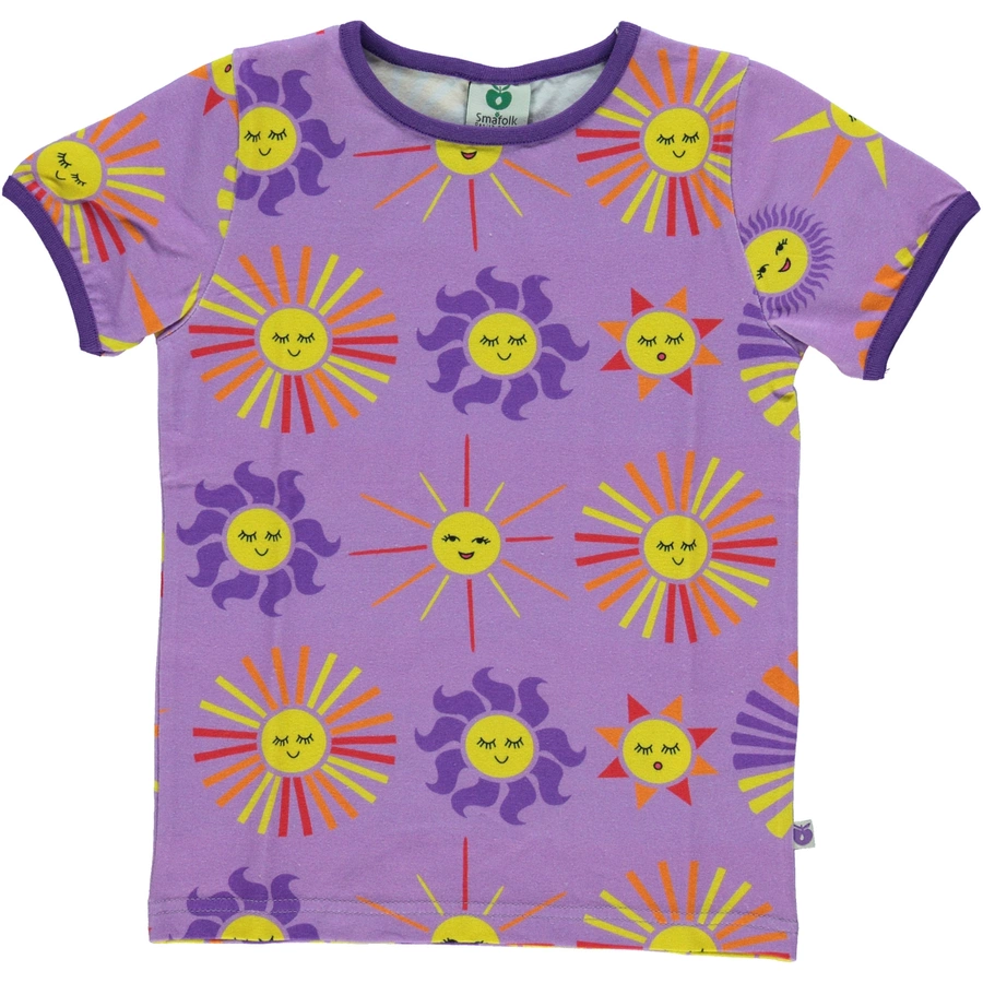 Smafolk T-Shirt Sun viola