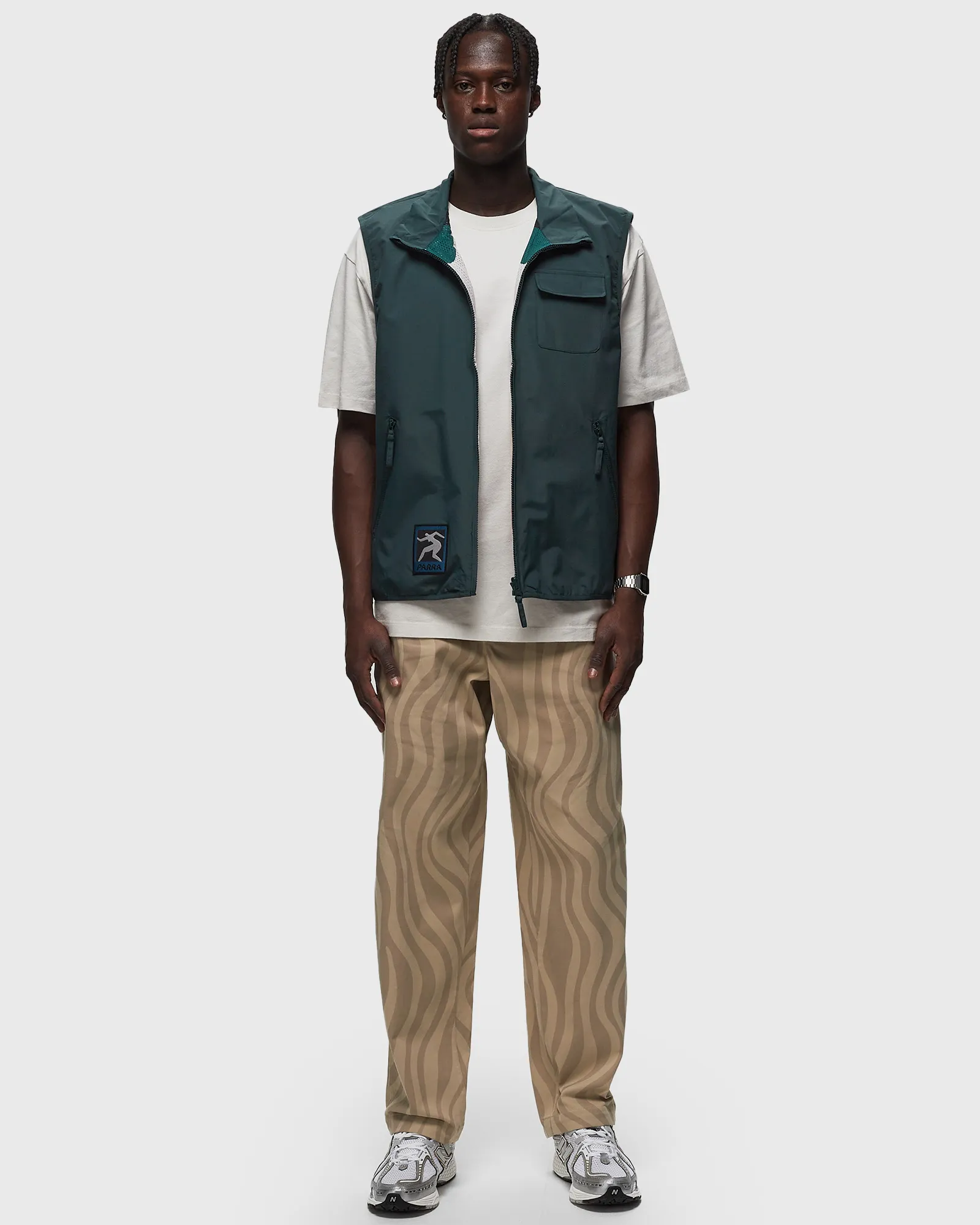 By Parra ghost cave reversible vest
