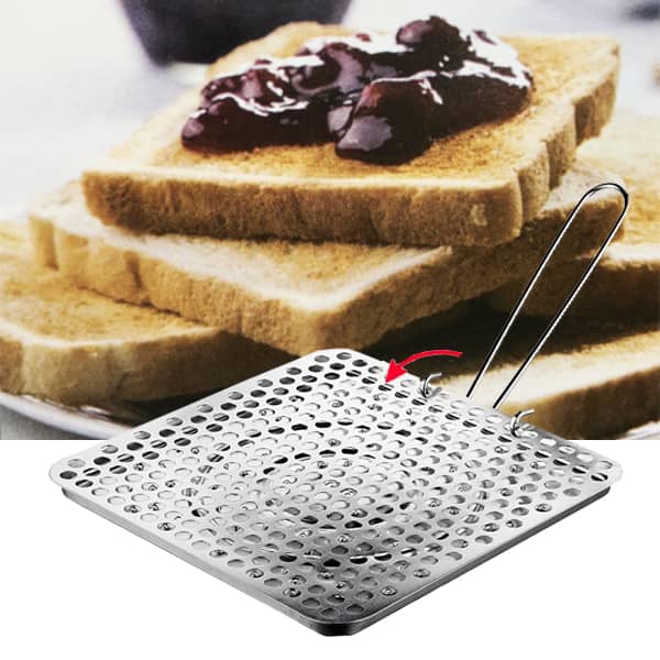 Grille-pain pour réchaud de camping-car