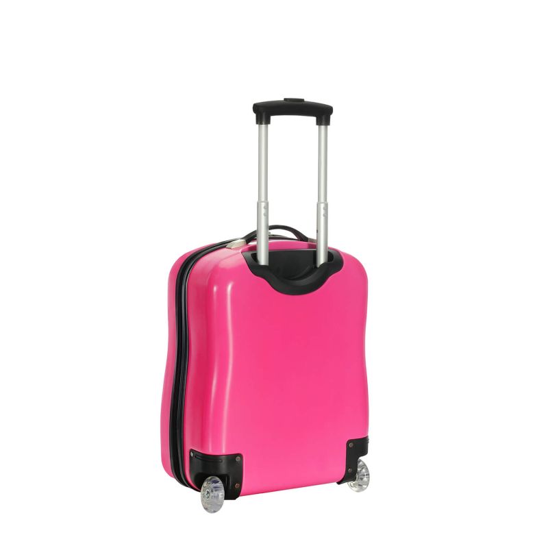 Valise cabine rigide Kid Papillon 50 cm Rose