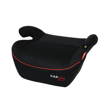 Carkids zitverhoger I-size Alex 125-150cm zwart/rood