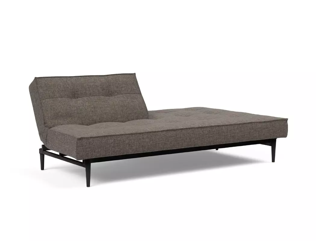 Schlafsofa Splitback Styletto schwarz