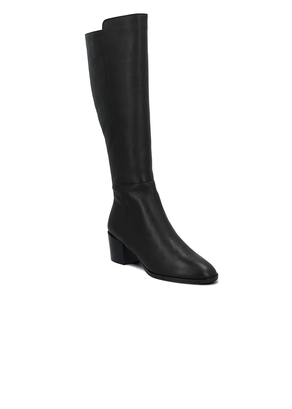 BOTTE VICTORINE CUIR NOIR