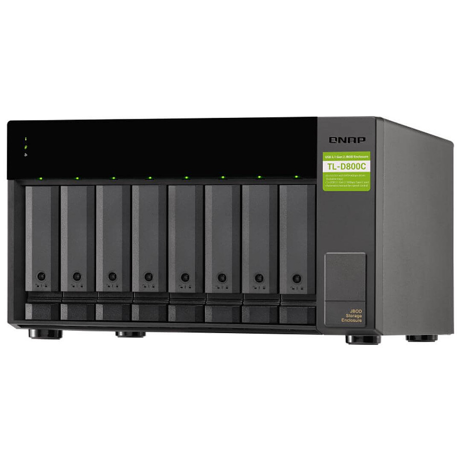 QNAP TL-D800C - Boitier d'extension JBOD 8 baies