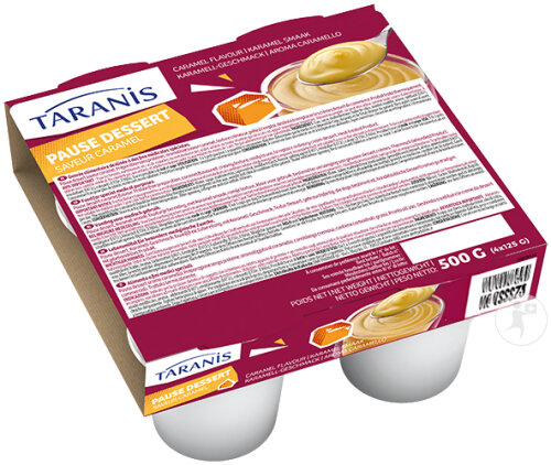 Taranis Pause Dessert Saveur Caramel 4x125g