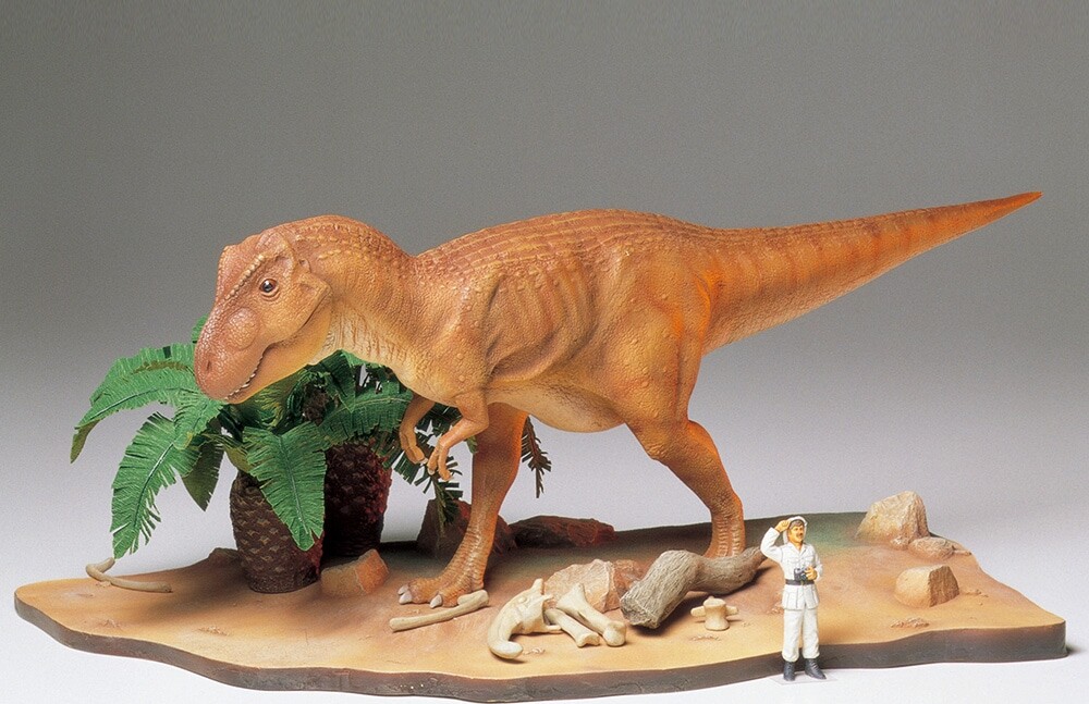 Tamiya - Tyrannosaurus Diorama Model Dinosaur - 1/35 - 60102