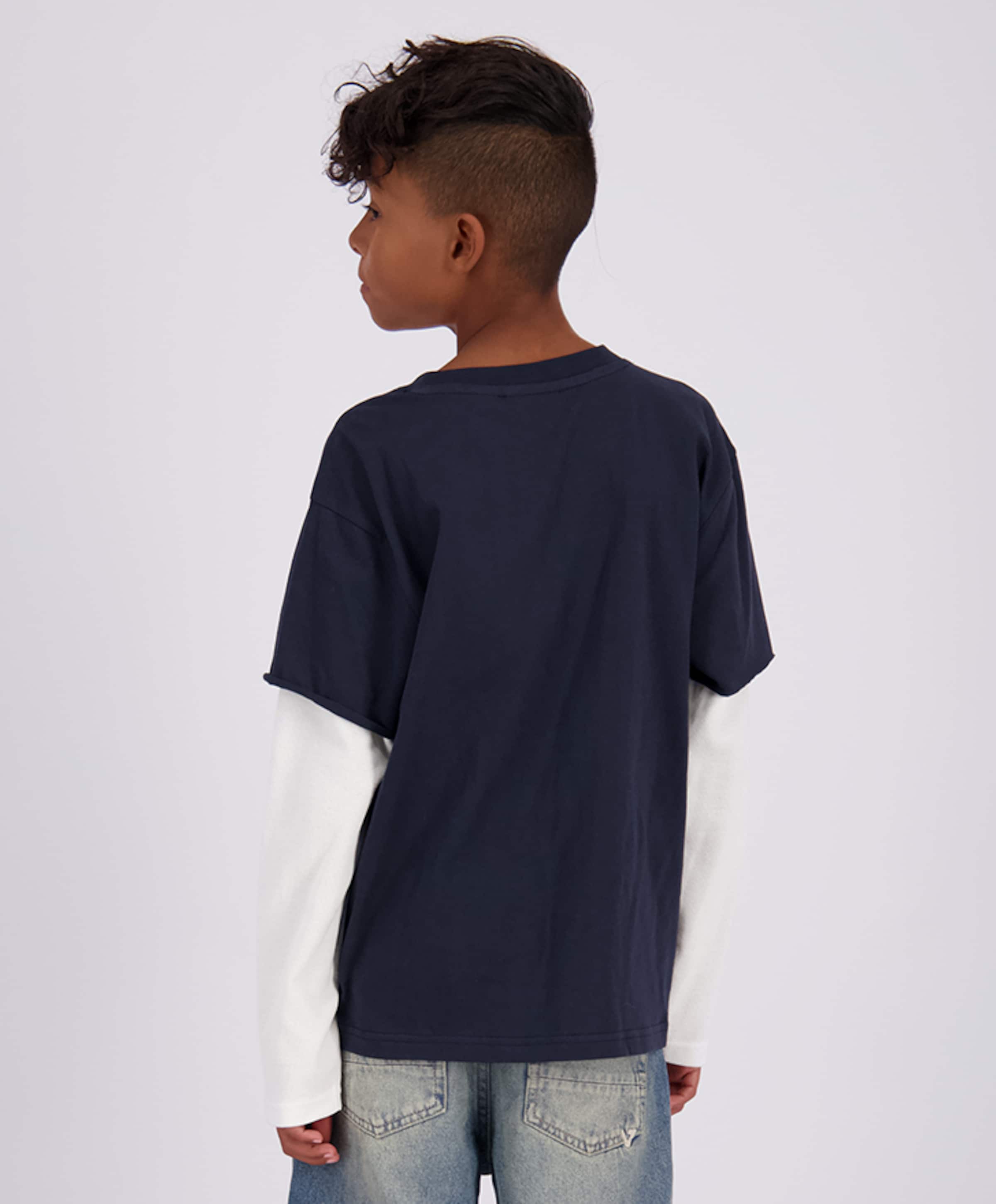 Vingino Jongens longsleeve blauw