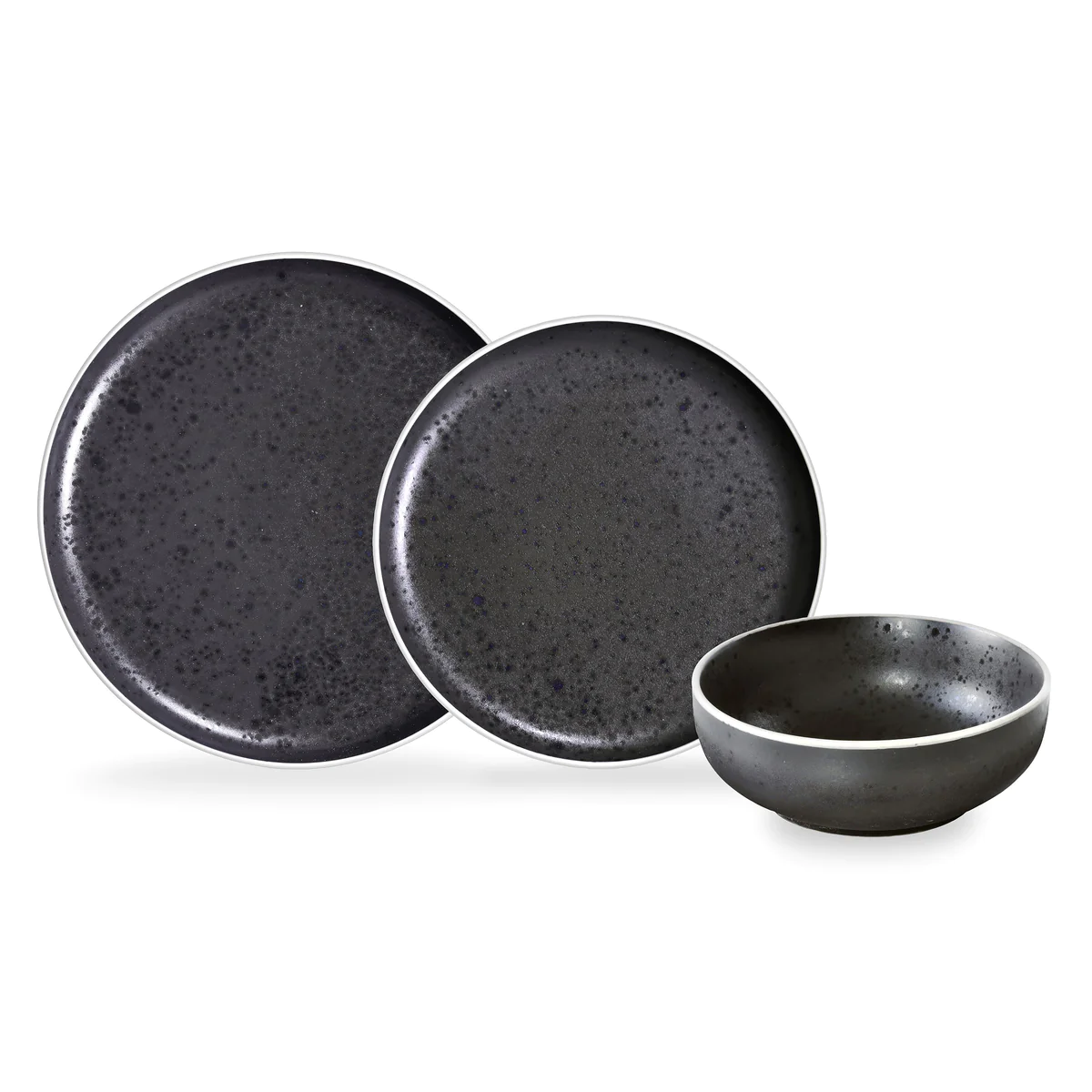 Aster Granit - Assiette plate 26 cm (lot de 6) Médard de Noblat