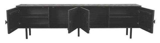 Tv-meubel Zwart AC-49.057 Cotia B220 x D40 x H60 cm