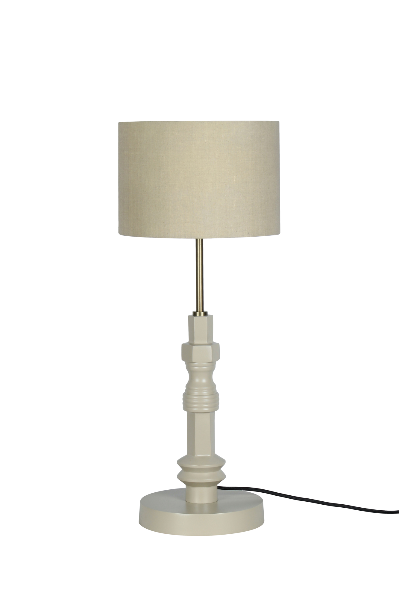 Taffellamp TOTEM beige