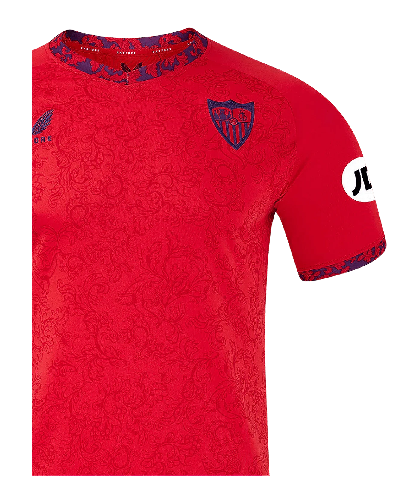 Castore FC Sevilla Trikot Away 2024/2025 Kids Rot F070