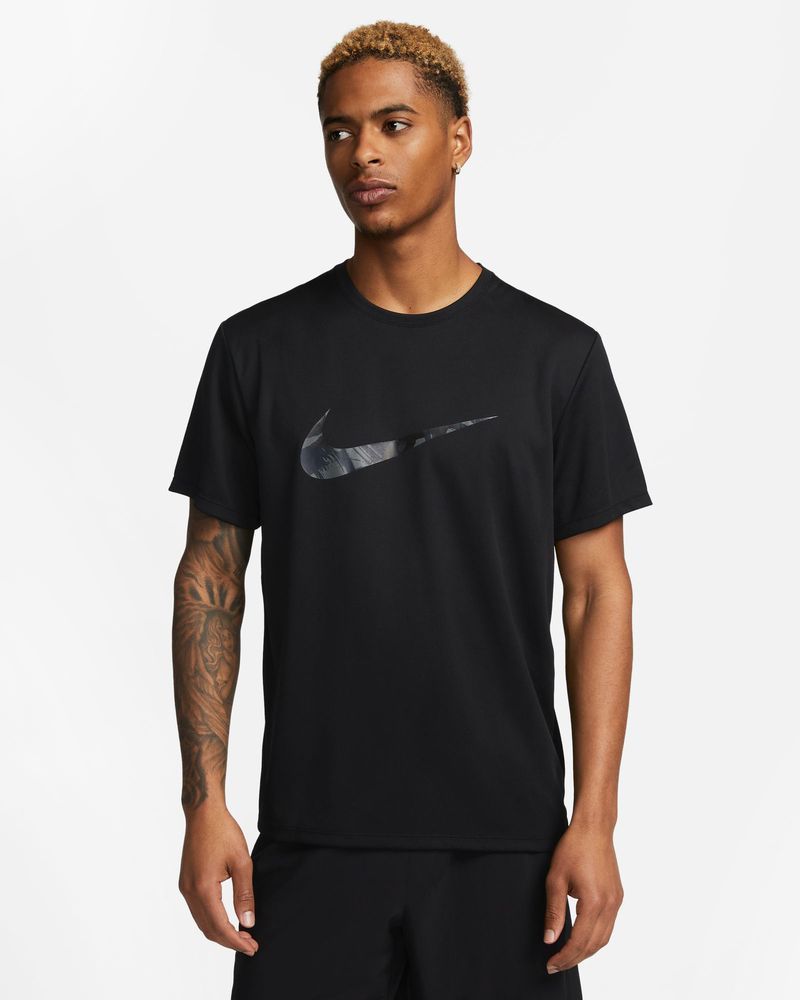 T-shirt de running Nike Miler Noir pour homme