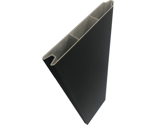 Konsta insteekprofiel voor insteekhekwerk, aluminium, 177 x 15 cm, antraciet