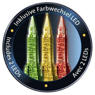 Ravensburger Spiel Chrysler Building bei Nacht