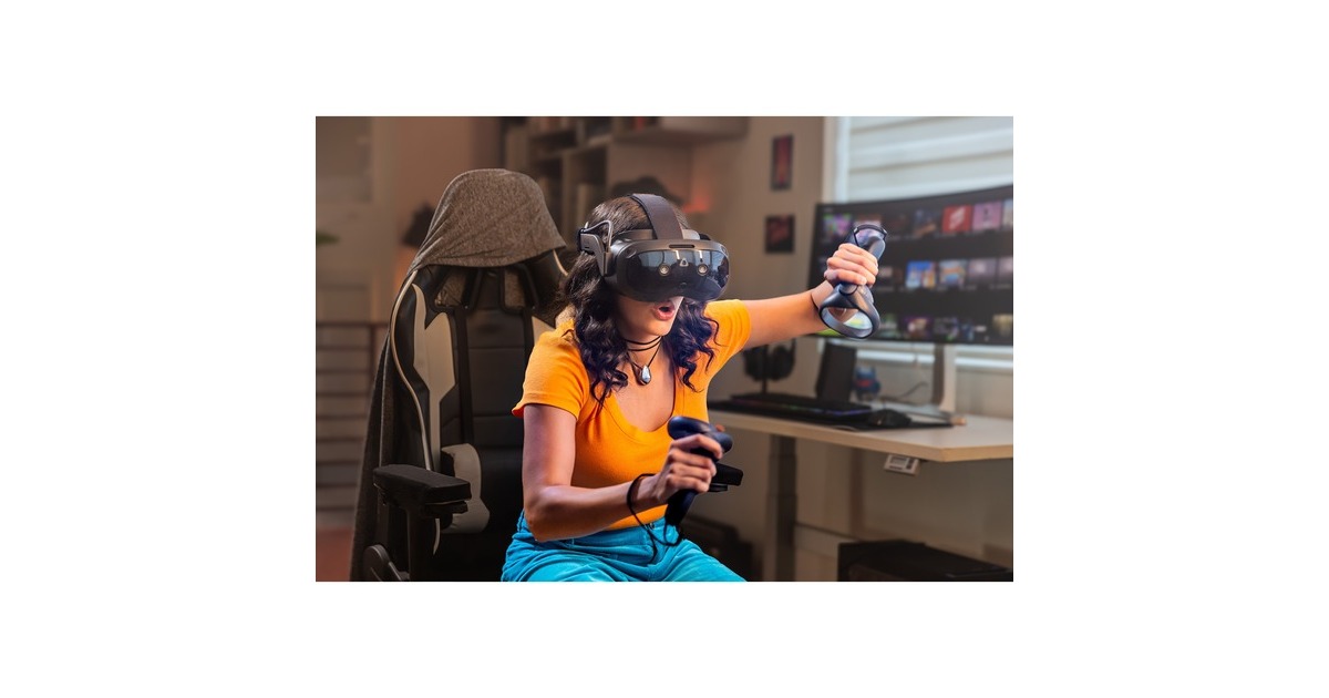 HTCVIVE Focus Vision vr-bril  (Zwart, Controller inbegrepen)