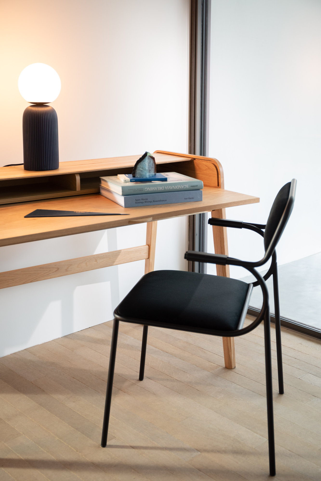 CHAIR ALBA BLACK / BLACK