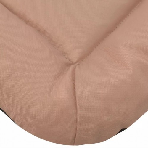 colchão bege para cama de cachorro