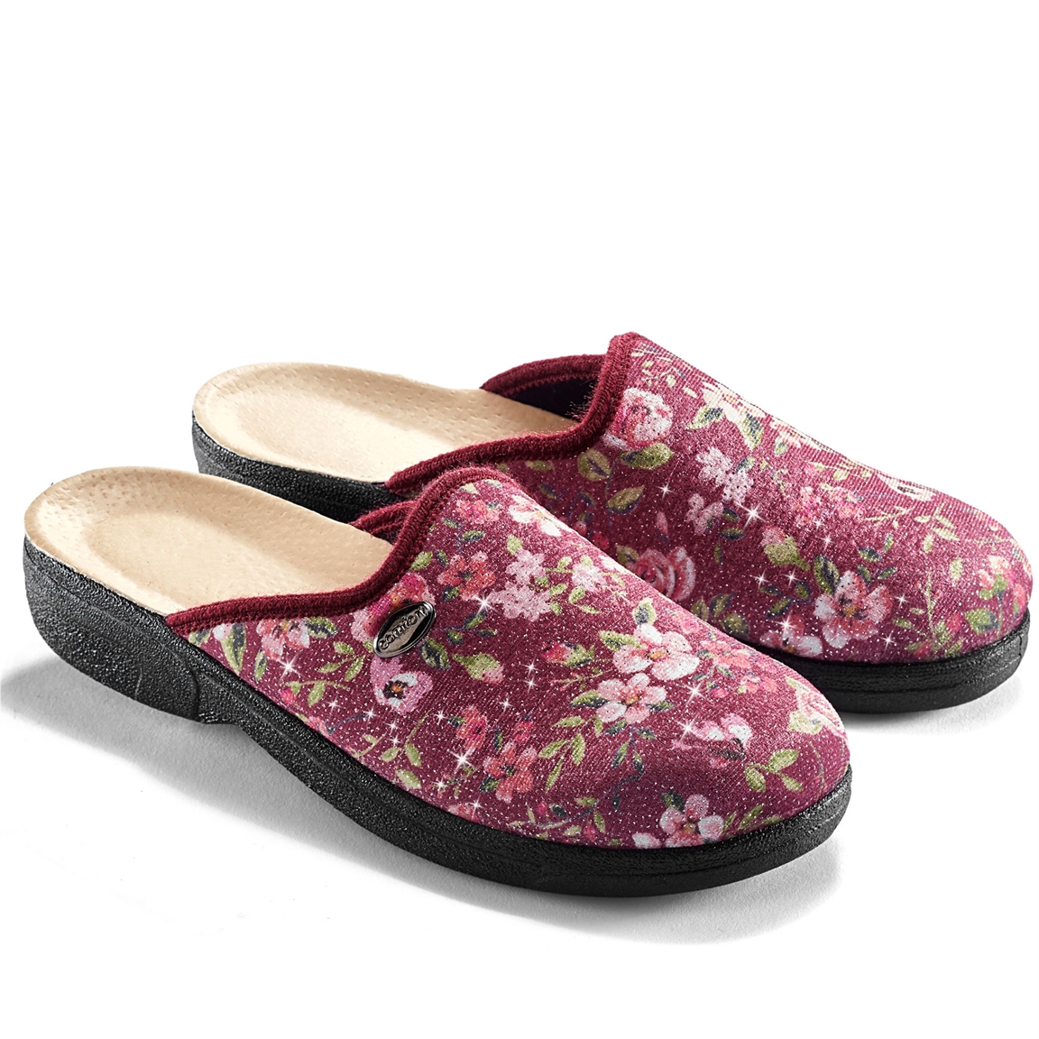 Mules fleuries extensibles Fleuries - taille 38