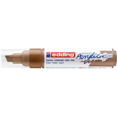 Edding 5000 - Marqueur acrylique - noisette