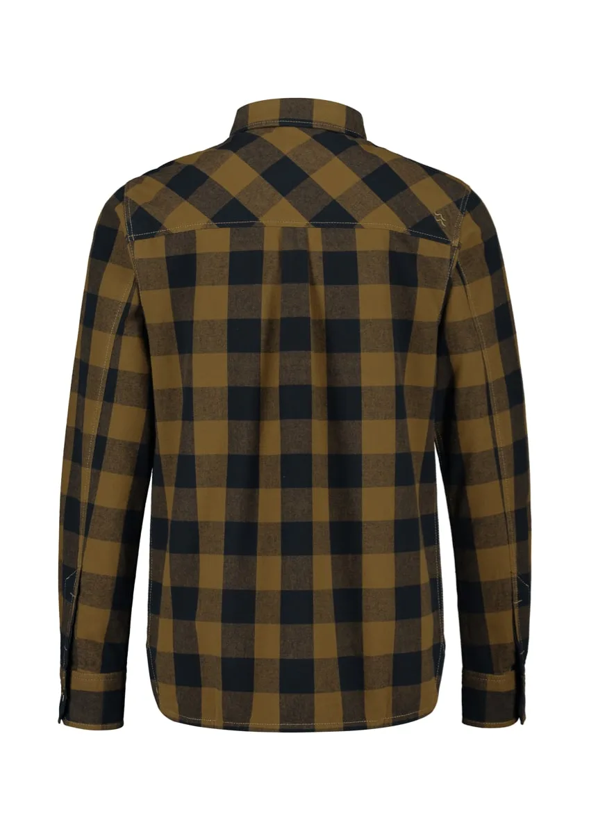 Rab Boundary Shirt Caramel Check