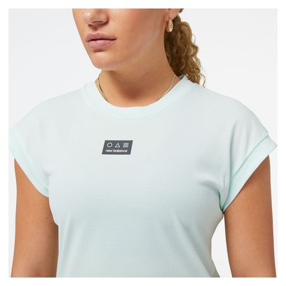 Maillot manches courtes New Balance All Terrain Trail Femme Bleu