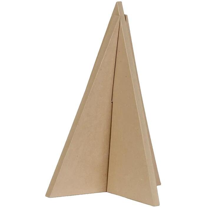 Sapin triangle 50,5cm - Kraft