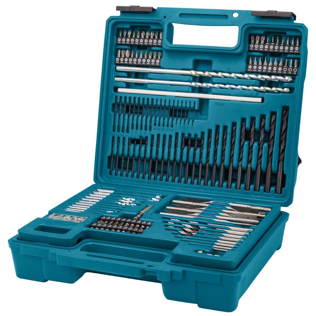 Makita E-06270 Boor- en schroefbitset 212-delig in koffer