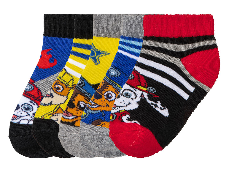 5 paar jongens sneakersokken