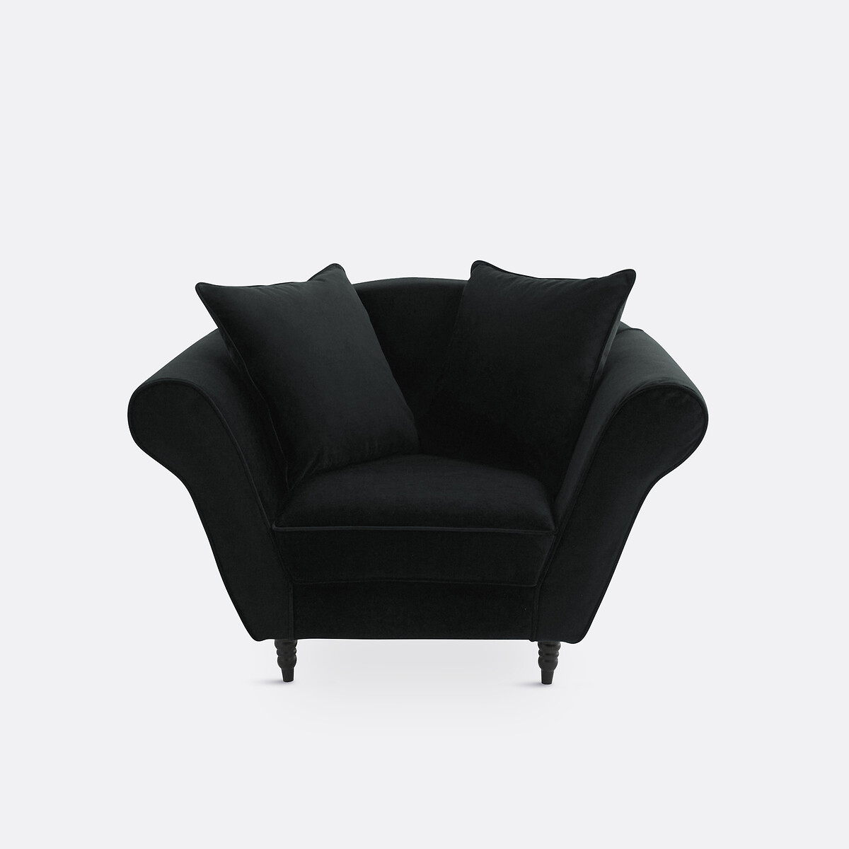 SO'HOME<br>Poltrona em fluweel, Batom