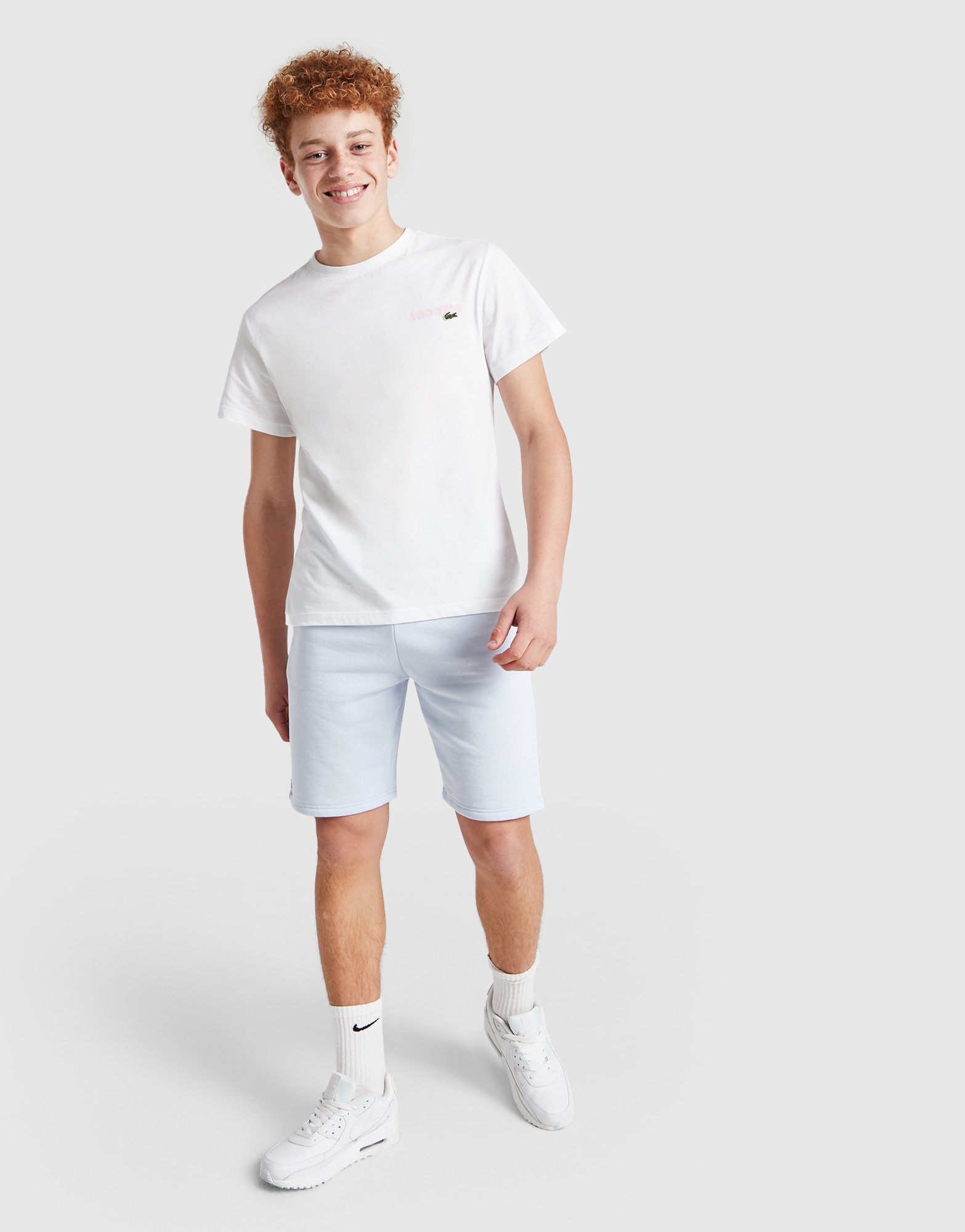 Lacoste T-shirt Back Stack Logo Junior