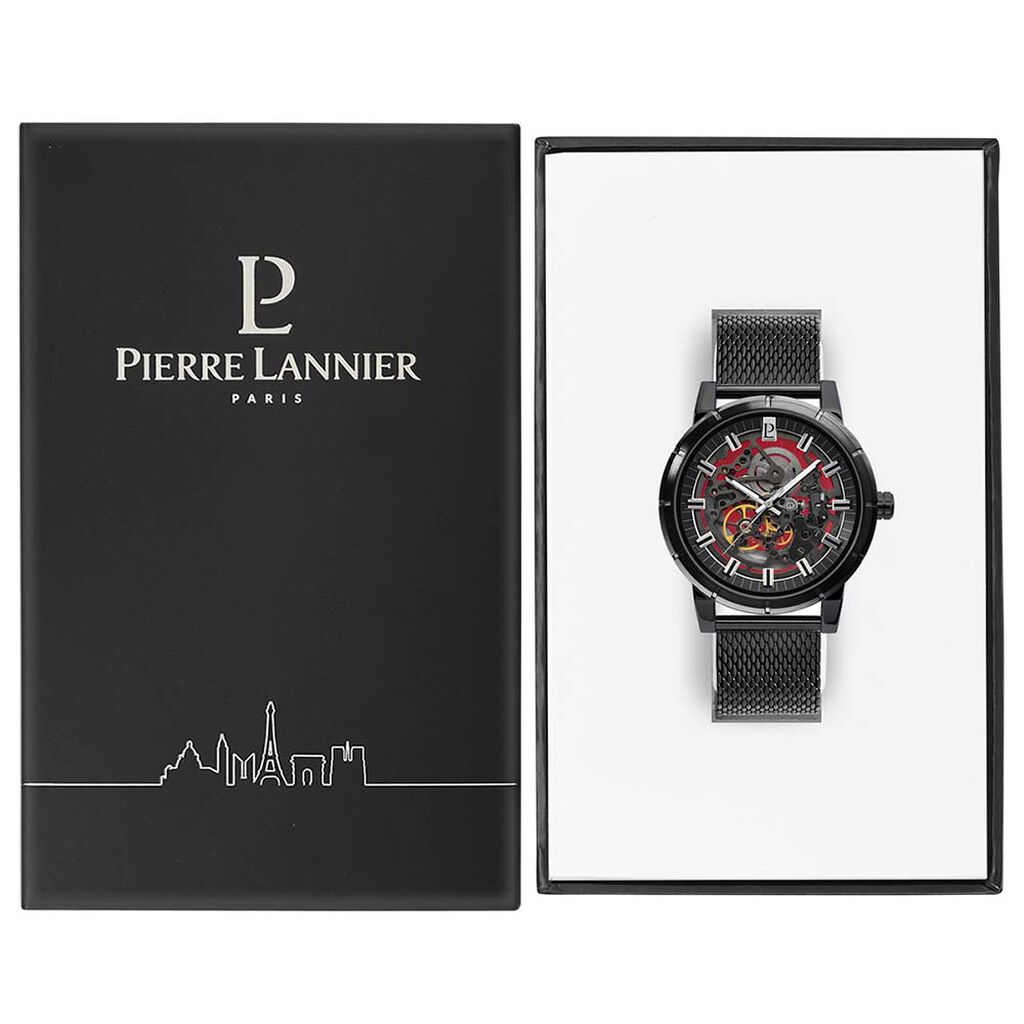 Montre Pierre Lannier Collection Automatic Noir