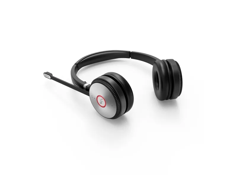 Yealink WH62 Dual - Til Microsoft Teams - headset - på øret - DECT - trådløs - Certified for Microsoft Teams