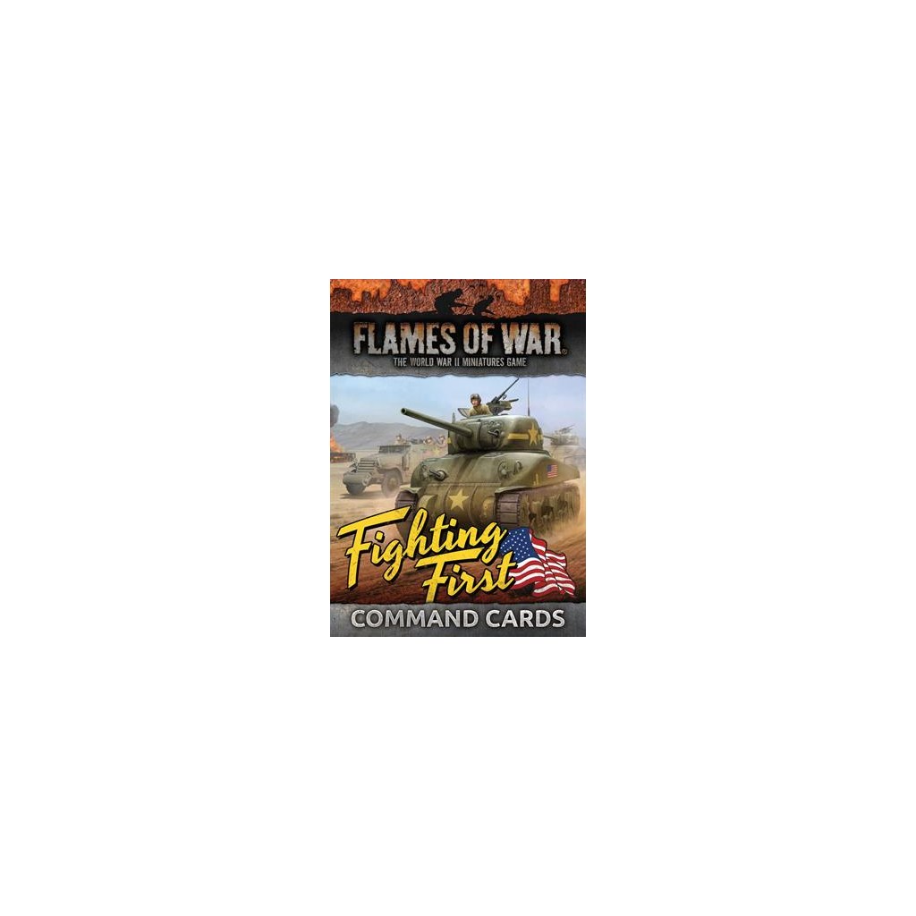 Flames of War - Fighting First Command Cards