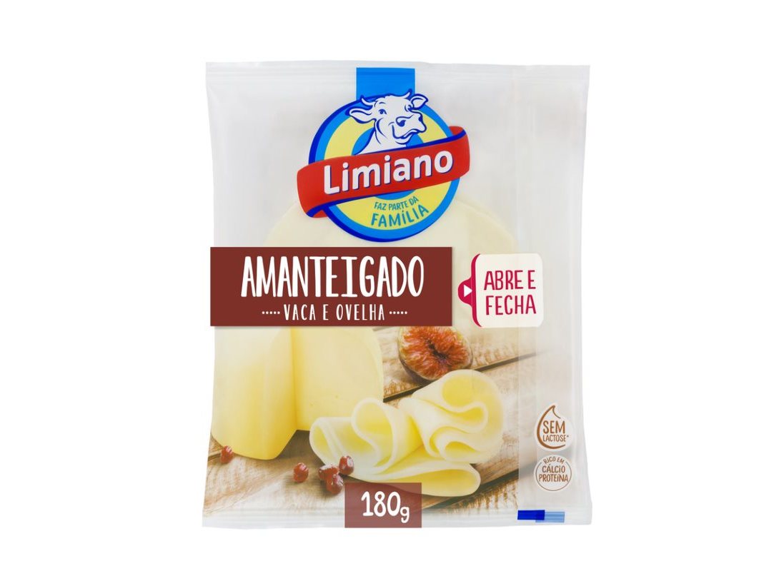 QUEIJO LIMIANO MISTURA AMANTEIGADO FATIAS 180 G