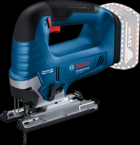 Bosch Combo Kit 5 18V Tools: GSR 18V-55 + GWS 18V-10 + GKS 18V-57-2 + GSA 18V-LI + GST 18V-125 B + 3 4.0 AH Batteries + GAL 1880CV + BAG L (C) Professional
