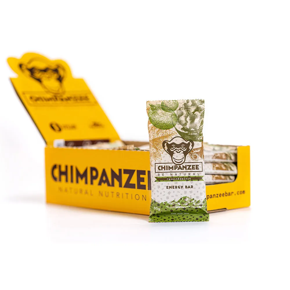 Chimpanzee -  Riegel Energy Bar Rosinen Walnuss 20 Stück