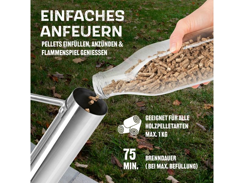 Landmann Pellet-Fackel 126.5 cm Pellet Heizstrahler