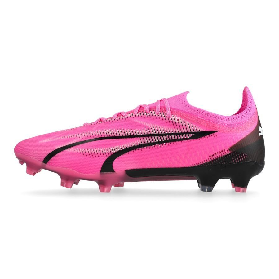 PUMA Ultra Ultimate FG/AG Phenomenal - Poison Pink/Blanc/Noir Femme