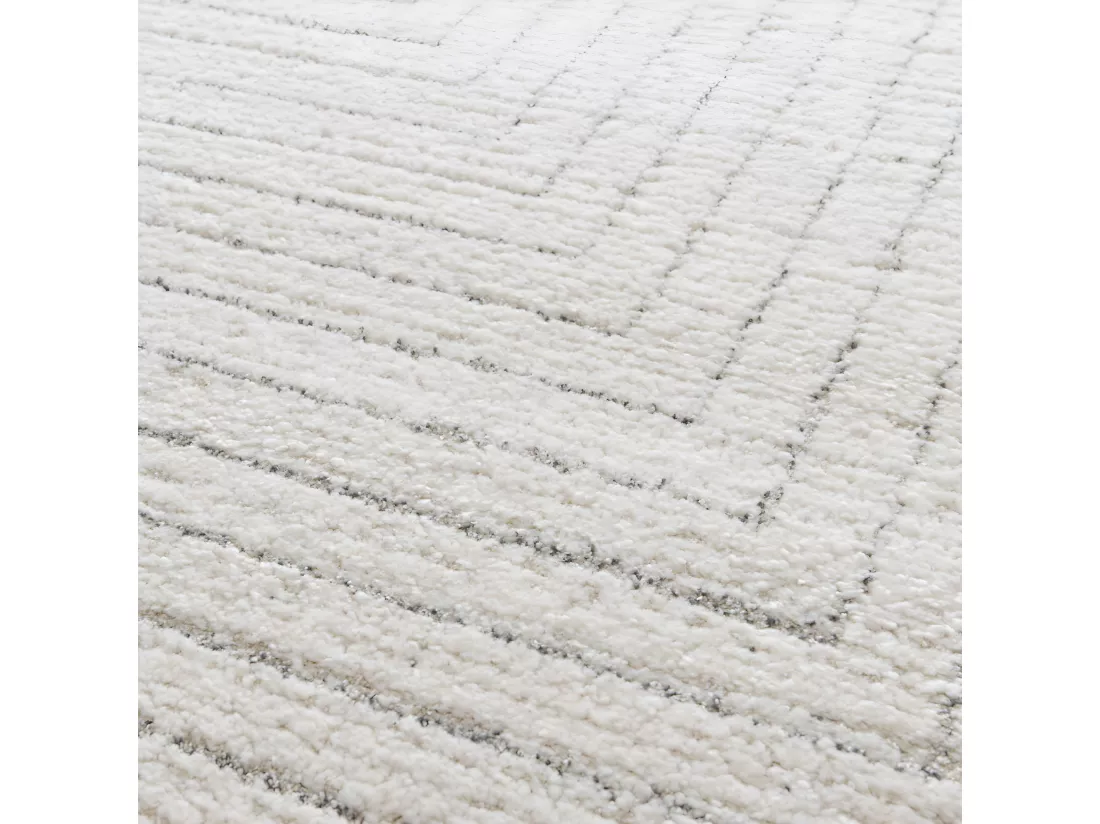 Kemi - Tapis contemporain - Écru - 160x230cm