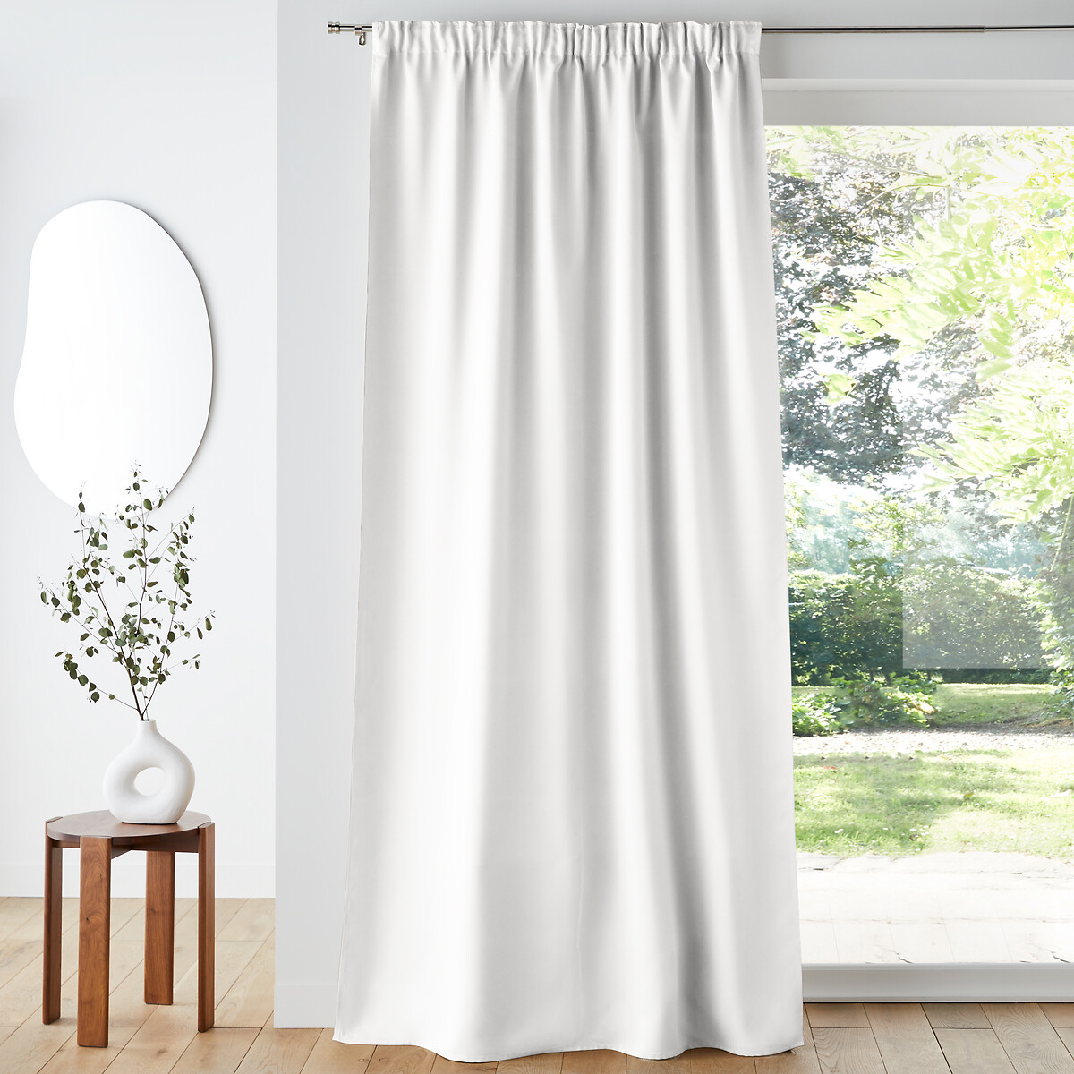 LA REDOUTE INTERIEURS<br>Cortina blackout com acabamento franzido, Voda