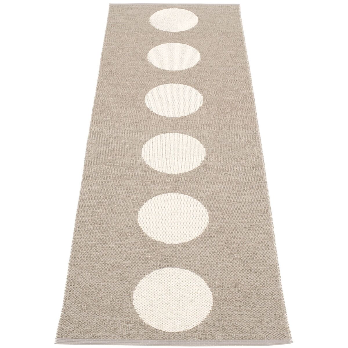 Gulvteppe Vera, 70 x 225 cm, mud/vanilla