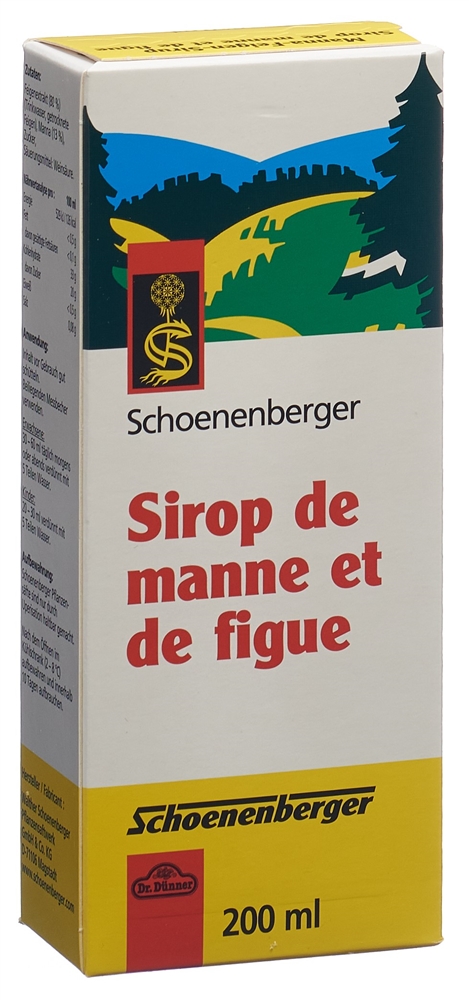 SCHOENENBERGER Manna-Feige Sirup Sirup Fl 200 ml