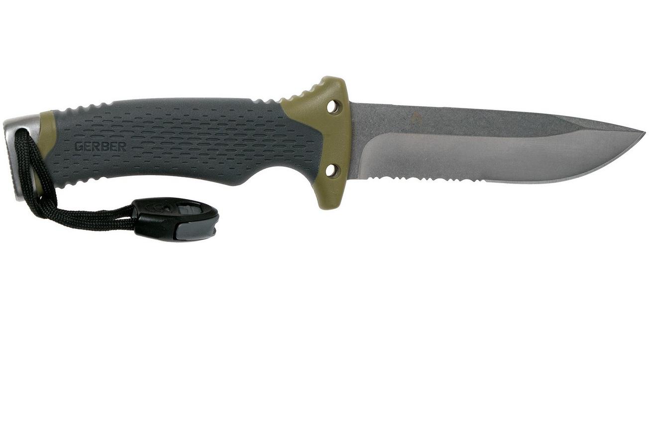 Gerber Ultimate Survival Fixed Blade 30-001830 Serrated Edge survivalmes