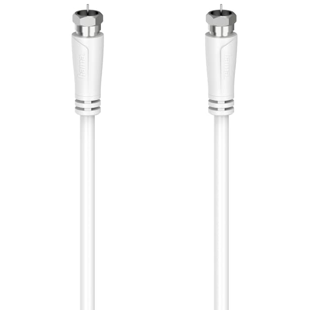 Hama satellitkabel (hvid/1,5 m)