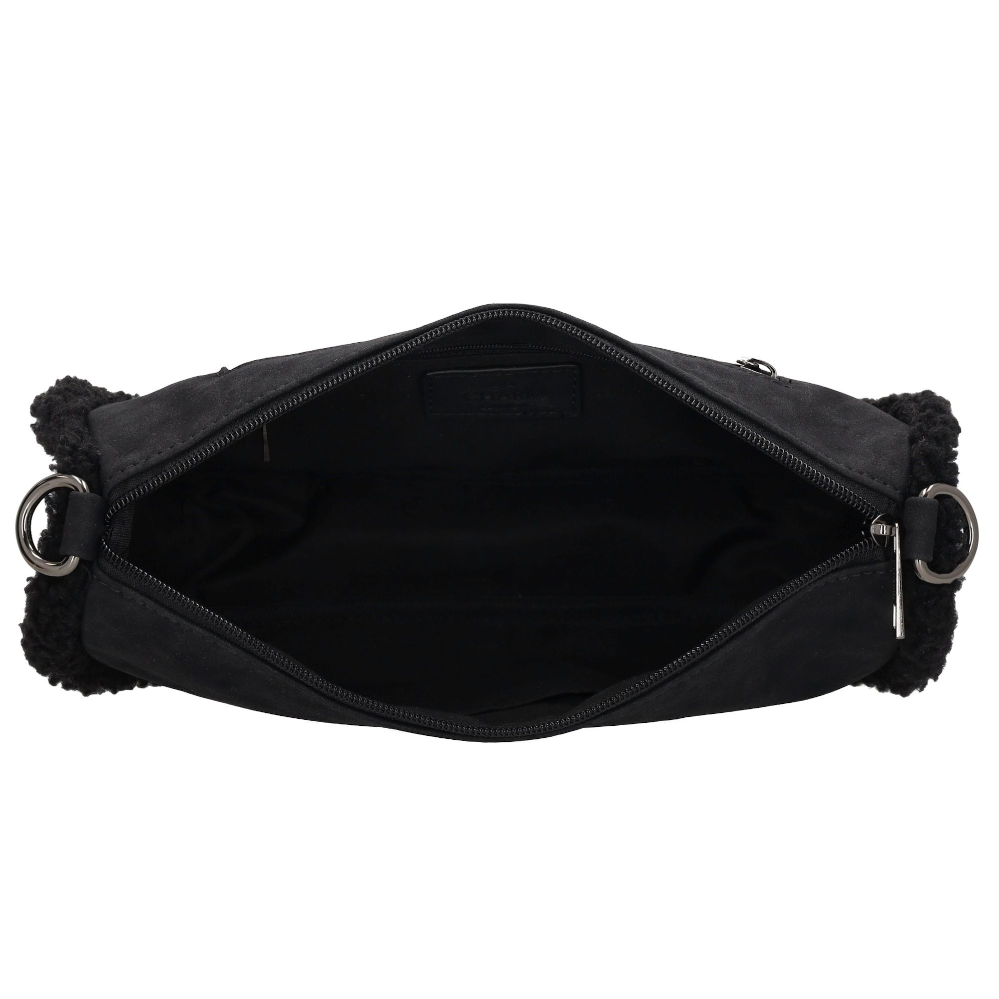 Charm London Newington Schoudertas/ Slingbag Zwart