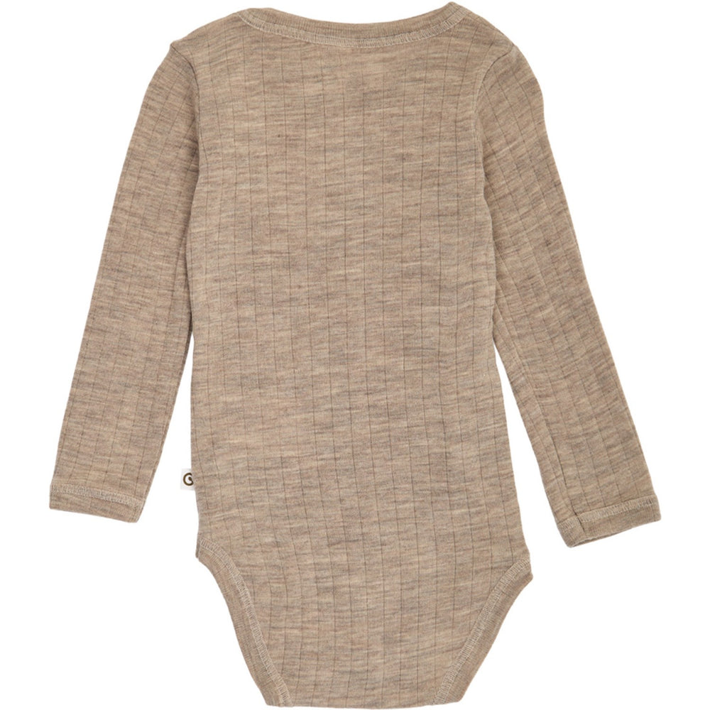 Køb Müsli Balsam Melange Woolly Rib L/S Body