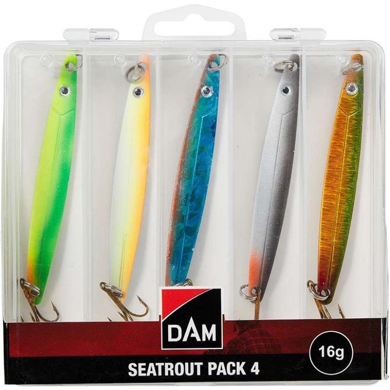 Kit Cuiller Ondulante Dam Seatrout Pack 4