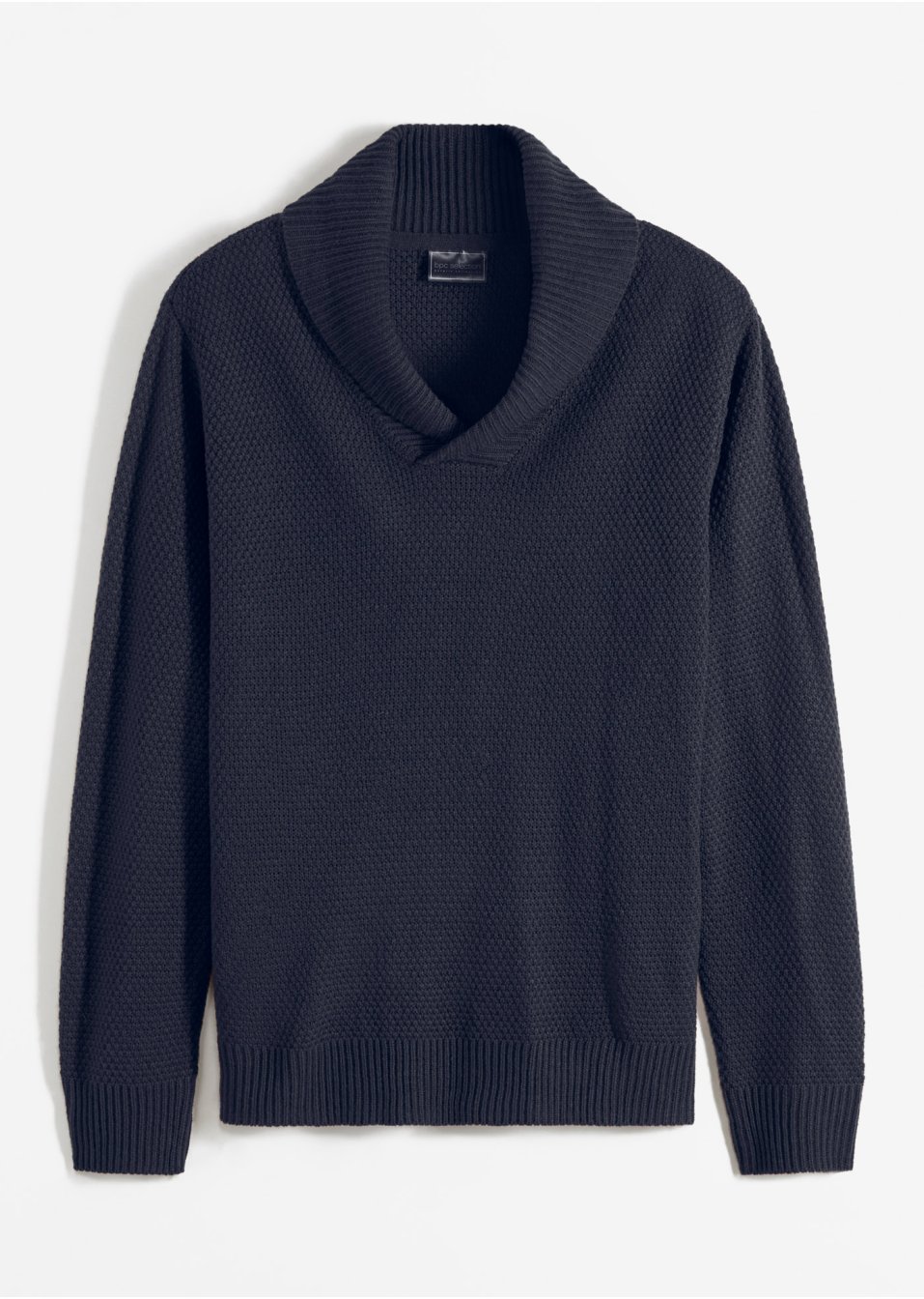 Pull à col châle