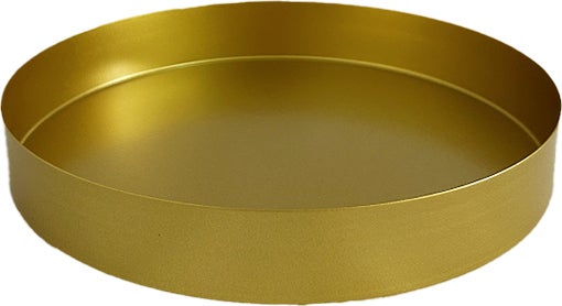 Intratuin decoratiebord Goldi goud D 20 H 3 cm
